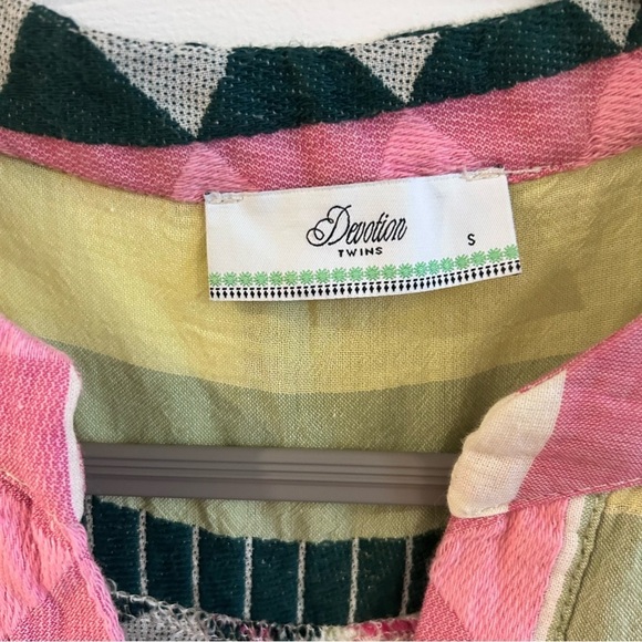 Anthropologie Devotion Twins Ella dress in multi pink - Picture 4 of 7